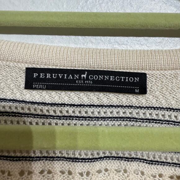 Peruvian Connection Pearl Ojai Top Sz M - Picture 6 of 12